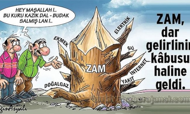 ZAMLAR SOKAĞIN GÜNDEMİNDEN ÇIKMIYOR