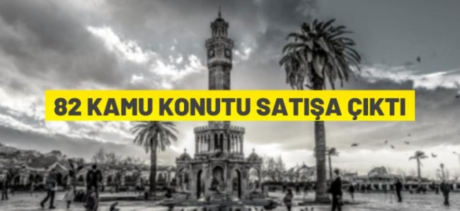 İzmir'de kamu konutu satış ihalesi