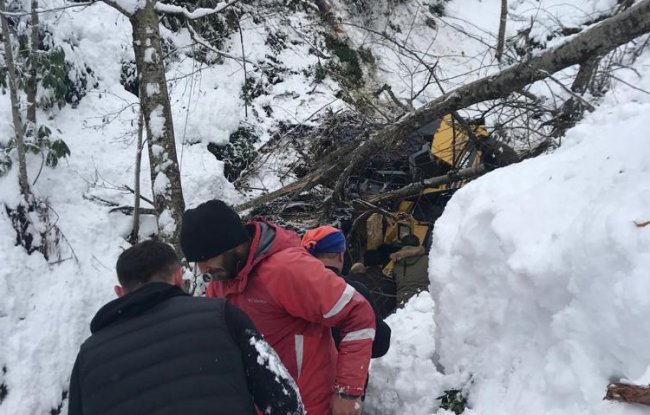 Yol açarken devrildi