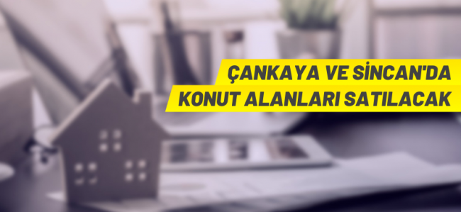 Ankara'da arsa satış ihalesi