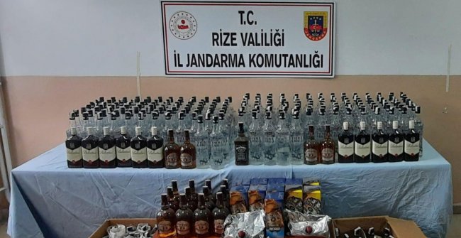 Kaçak içki operasyonu