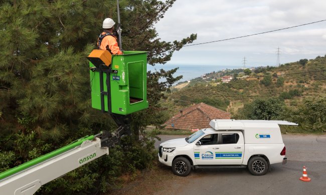 “ELEKTRİK HATTINA MÜDAHALE ETMEYİN”