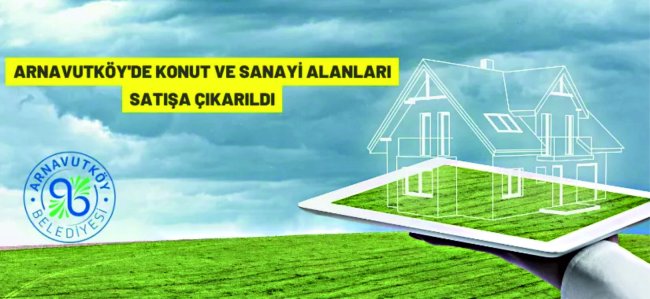 Arnavutköy'de arsa satış ihalesi