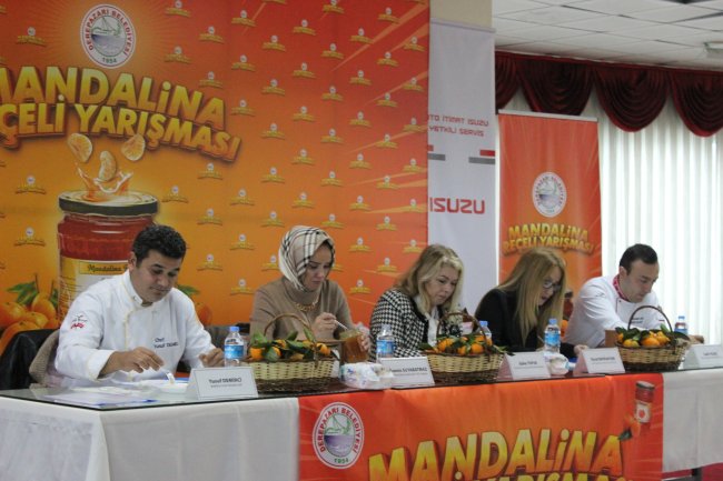 MANDALİNA REÇEL YARIŞMASI YAPILDI