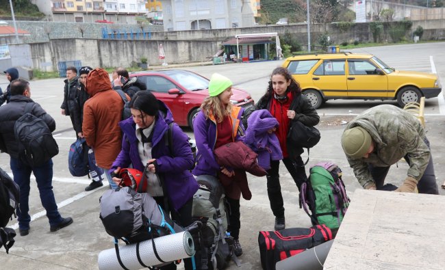 Rize’nin kalbi Deprem bölgesinde atıyor