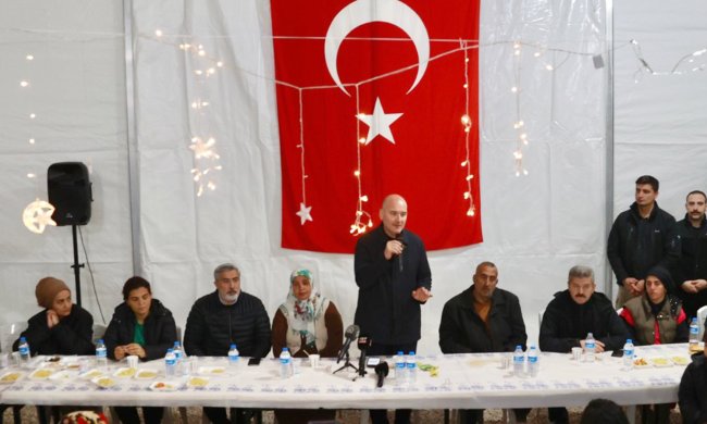 Soylu Rize Çadırında iftar açtı