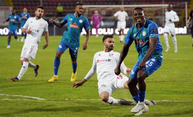 RİZESPOR BOLU”DAN BOŞ DÖNMEDİ 0-2