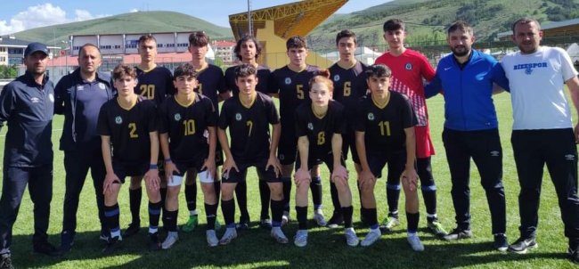 BELEDİYE U-15 TAKIMI MUTLU DÖNDÜ