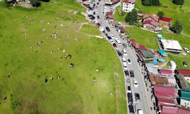 Ayder Yaylasında sezonun en yoğun günleri yaşanıyor