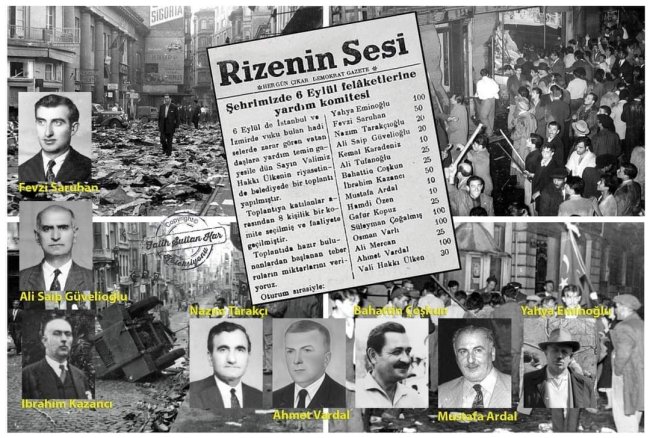 EN KARA İKİ GÜN: 6-7 EYLÜL 1955VE RİZELİLERİN ÖRNEK YARDIMLAŞMASI