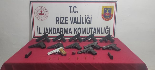 ARDEŞEN DE SİLAH OPERASYONU