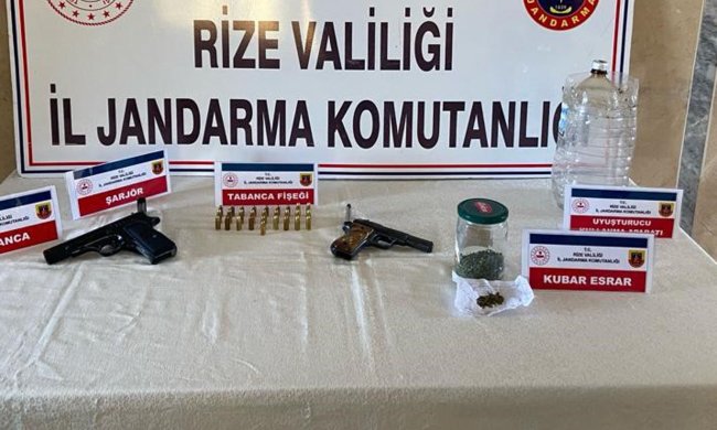 RİZE JANDARMA DAN EKİM RAPORU