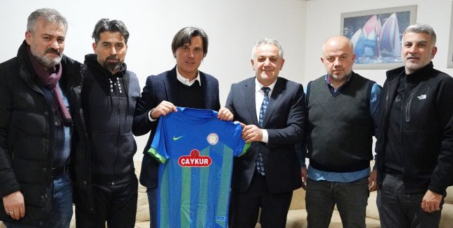 MONTELLA RİZESPOR KULÜBÜNÜ ZİYARET ETTİ