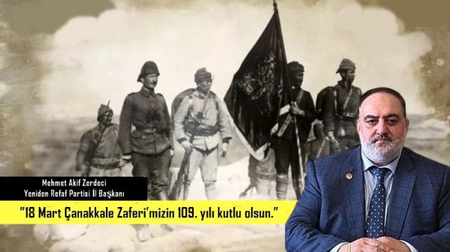 ZERDECİ” ÇANAKKALE”Yİ ANLATMAK YETMEZ”