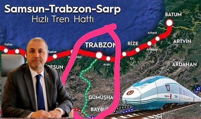 Karafazlı'dan sert Samsun-Sarp Hızlı Tren Yolu cevabı