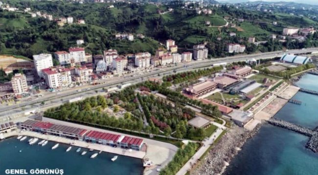 İYİDERE MİLLET BAHÇESİNDE SON RÖTUŞLAR