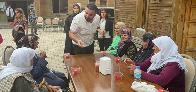 ŞAVŞAT TA BAYRAMLAŞMA TÖRENİ YAPILDI