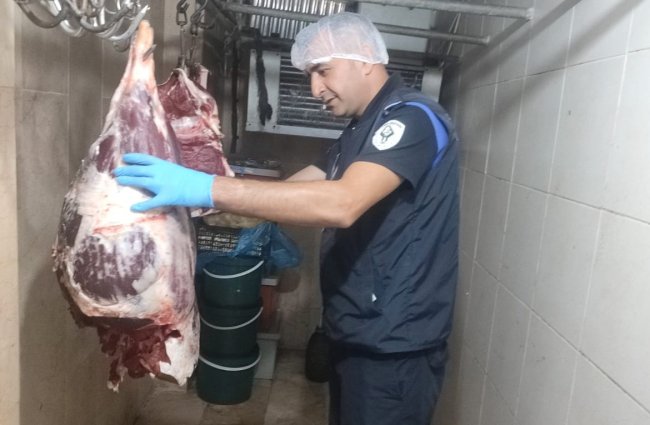 Rize’de Kasaplara Hijyen Denetimi Yapıldı
