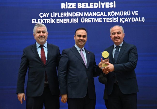 ÇAY ÇÖPÜNE TÜRKİYE 2 LİK ÖDÜLÜ