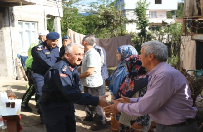 EMNİYET VE JANDARMA’DAN ANLAMLI ZİYARET