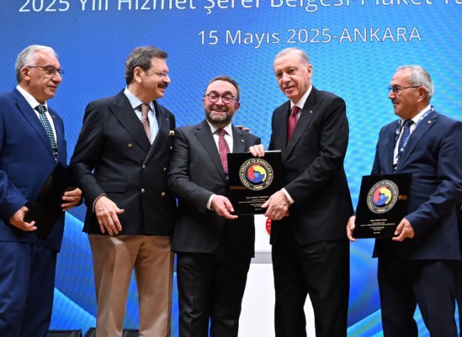 ERDOĞAN’DAN ERDOĞAN’A PLAKET