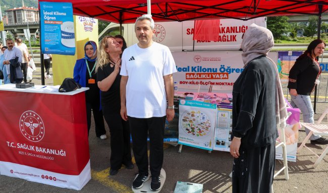 GENÇLİK HAFTASINDA SAĞLIKLI GENÇ ETKİNLİĞİ