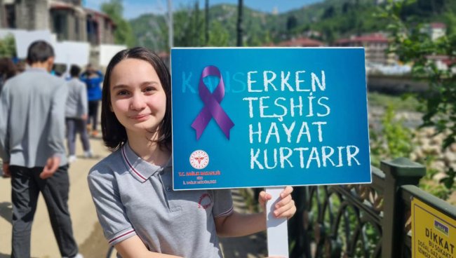 Rize’de Cilt Kanseri Farkındalığına Dikkat Çekildi