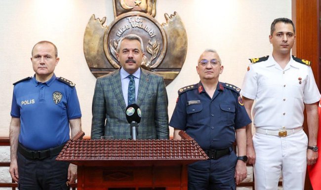 RİZE HUZURU DEĞERLENDİRİLDİ