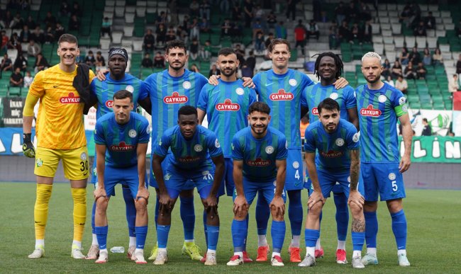 RİZESPOR İKİ YILDIR 9 UNCU SIRADA