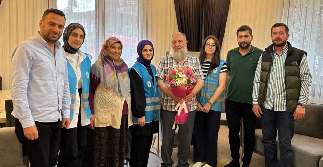 RİBEGEM'den Gazilere Anlamlı Babalar Günü Ziyareti