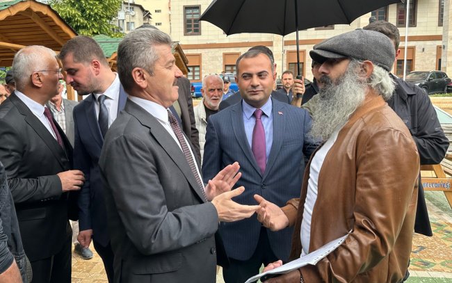 VALİ TURAN ERGÜN ŞAVŞAT HALKIYLA BULUŞTU