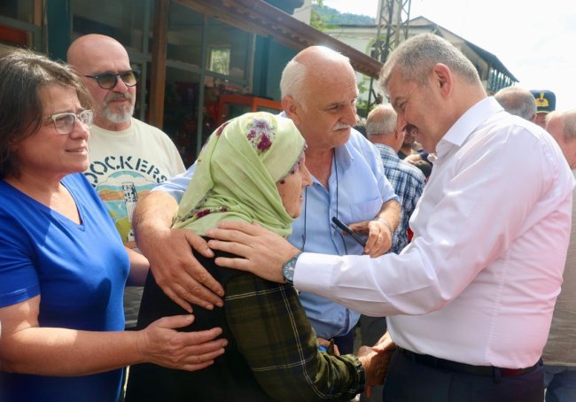 Artvin Valisi Ergün, Arhavi’de incelemelerde bulundu