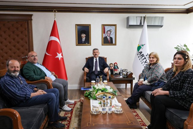 TİGAD Genel Başkanı Okan Geçgel'den Artvin Valisi Ergün’e Ziyaret