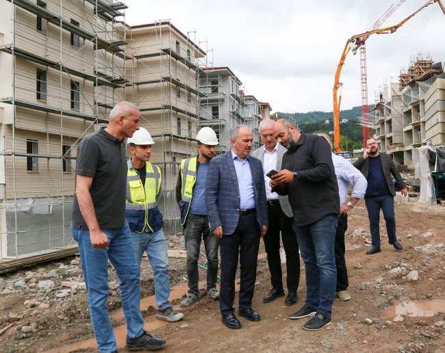 METİN KENTSEL DÖNÜŞÜMÜ YERİNDE İNCELEDİ