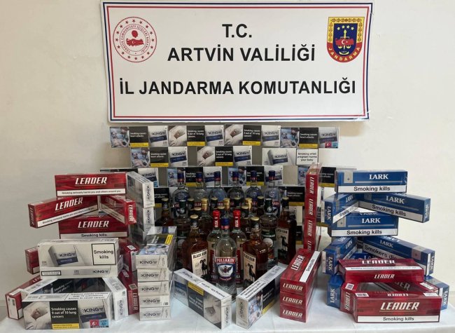 ARTVİN’DE JANDARMADAN KAÇAKÇILARA GEÇİT YOK!