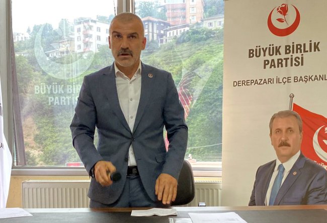 BBP DEREPAZARI İLÇESİNDE TOPAL İLE DEVAM