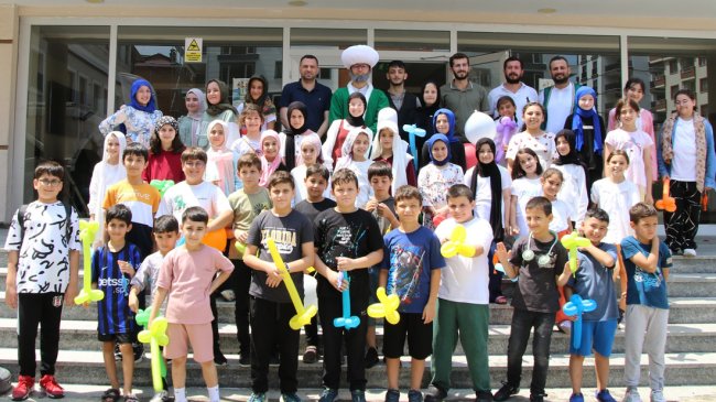 ÇOCUKLAR DOYASIYA EĞLENDİ