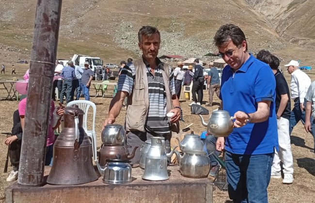 İSPİR KANASÖR VE HUNUT YAYLASIN DA BULUŞTU