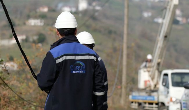 Rize’de elektrik kesintilerini %22 azaldı