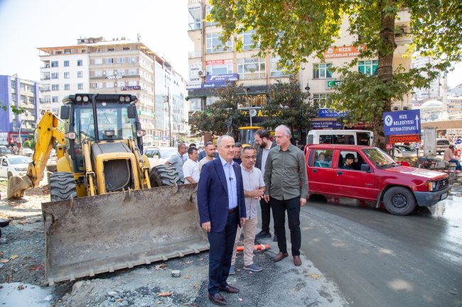 METİN ÇALIŞMALARI YERİNDE GÖRDÜ