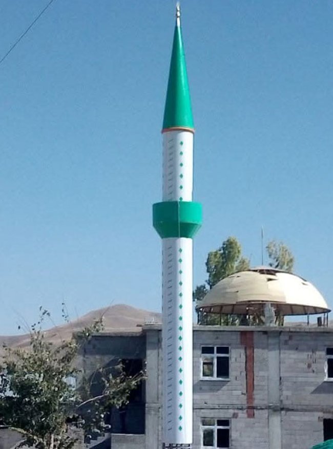 Çelik minareler yurdun dört bir yanına gönderiliyor