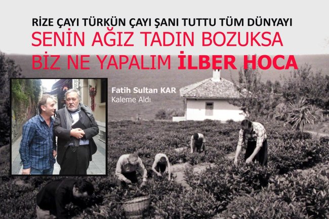 SENİN AĞIZ TADIN BOZUKSA BİZ NE YAPALIM İLBER HOCA