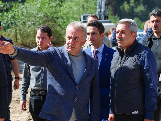 SEL VE HEYELAN FELAKETİ YAŞAYAN RİZE’DE YARALAR SARILIYOR