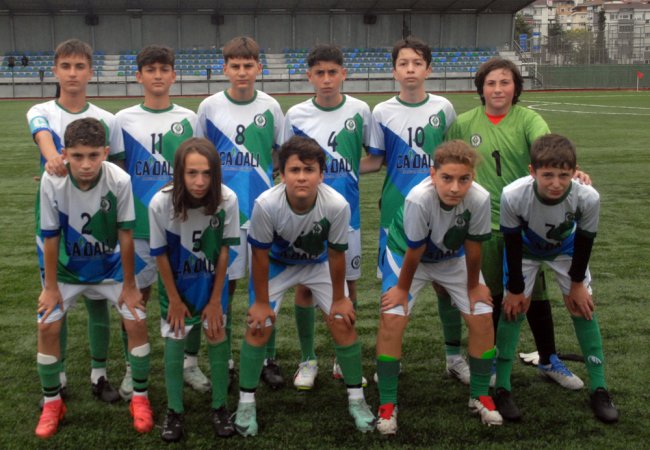 U 14 LİGİNDE FARK GELDİ 7-0