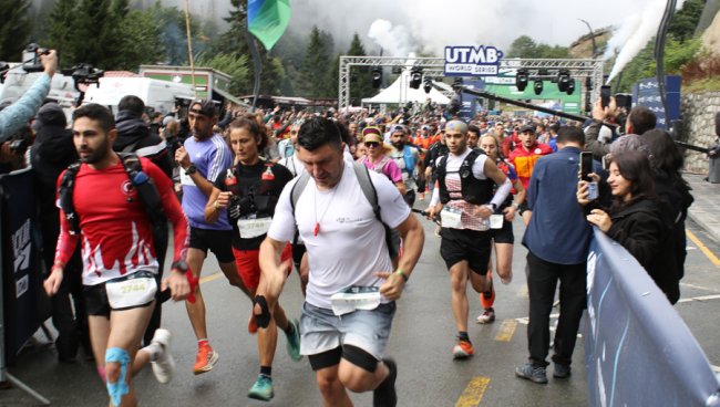 “UTMB” DAĞ MARATONU AYDER YAYLASINDA YAPILDI