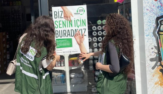 Rize Yeşilay Şubesi’nden Yeni Sanayi Sitesi Esnafına Ziyaret
