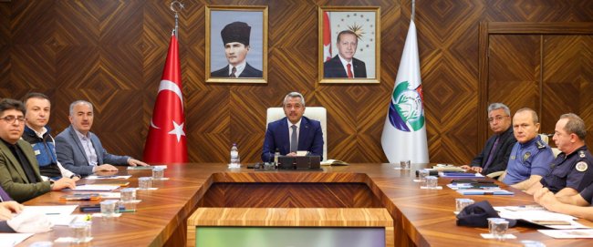 TRAFİK GÜVENLİĞİ TOPLANTISI YAPILDI