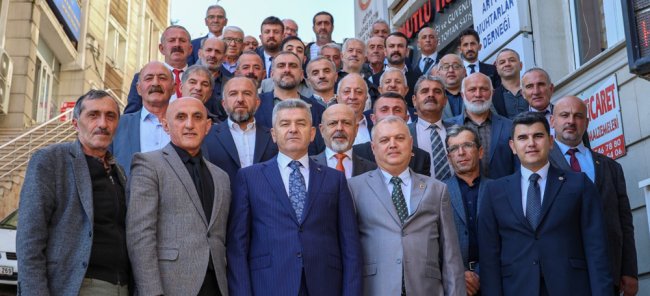 ERGÜN MUHTARLARI DİNLEDİ