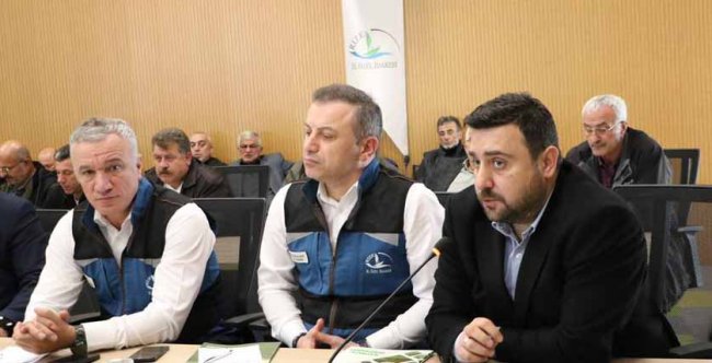 İYİDERE ve DEREPAZARI MUHTARLARI DİNLENDİ