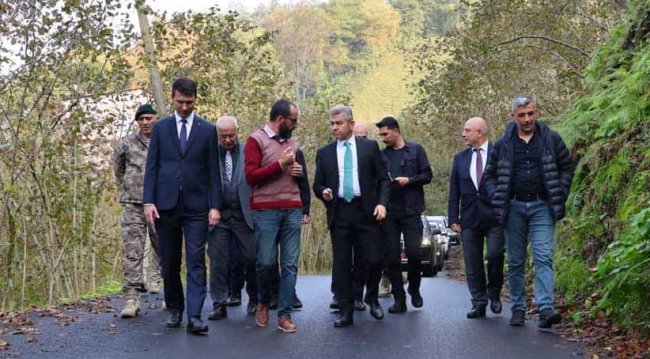 Vali Ergün Arhavi’de ziyaret ve incelemelerde bulundu